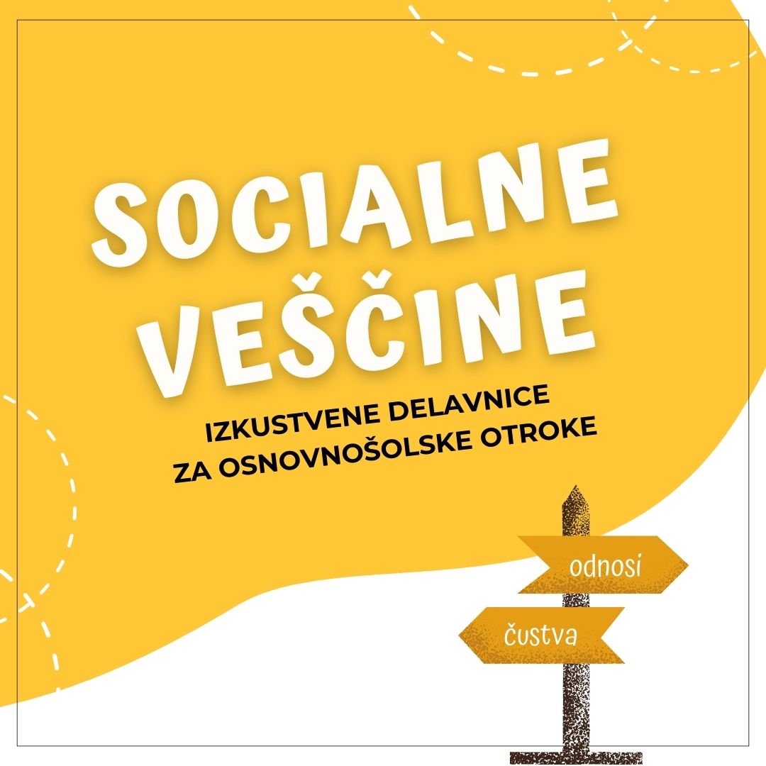 Izkustvene delavnice socialnih veščin za osnovnošolske otroke