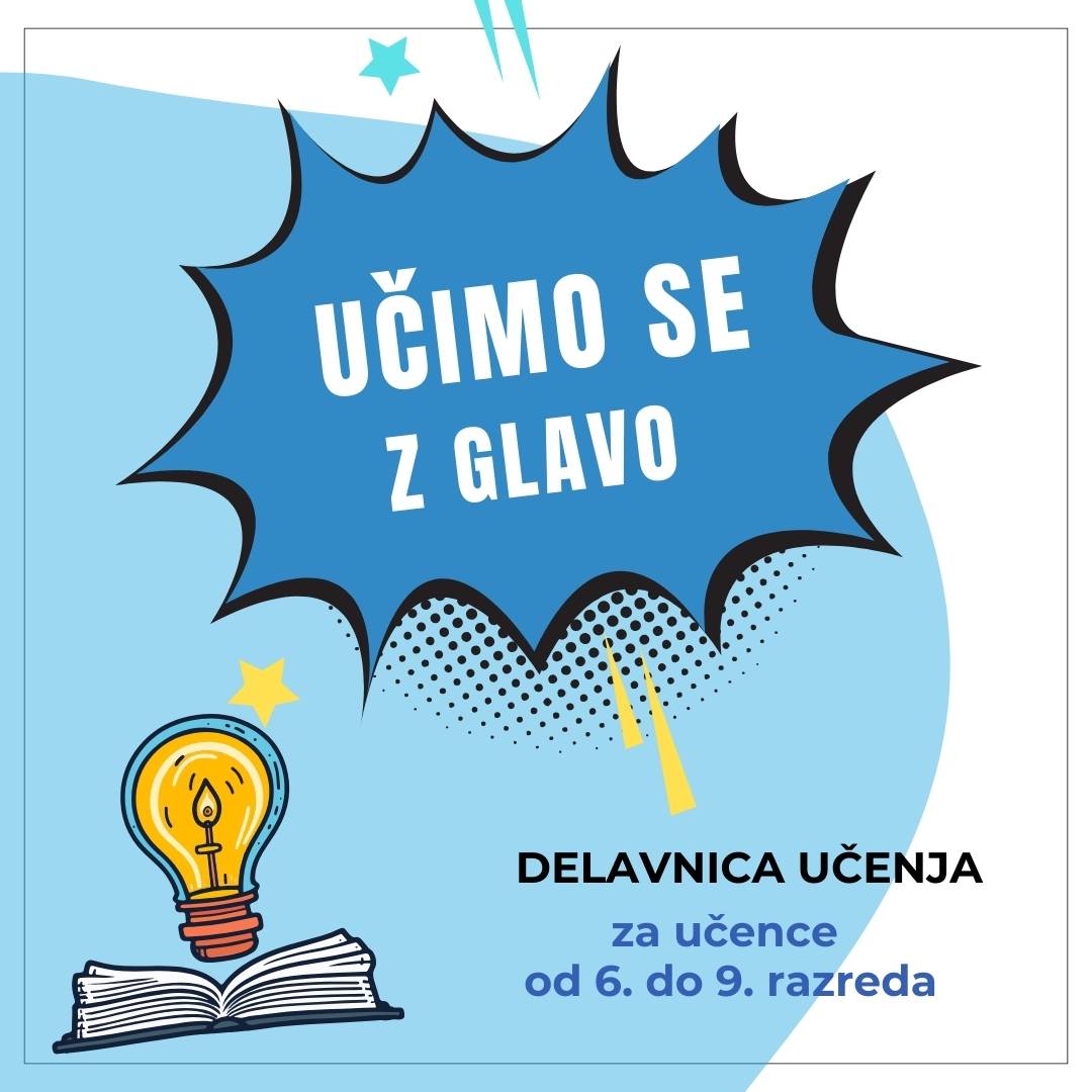 delavnica učenja in učnih strategij, Učimo se z glavo
