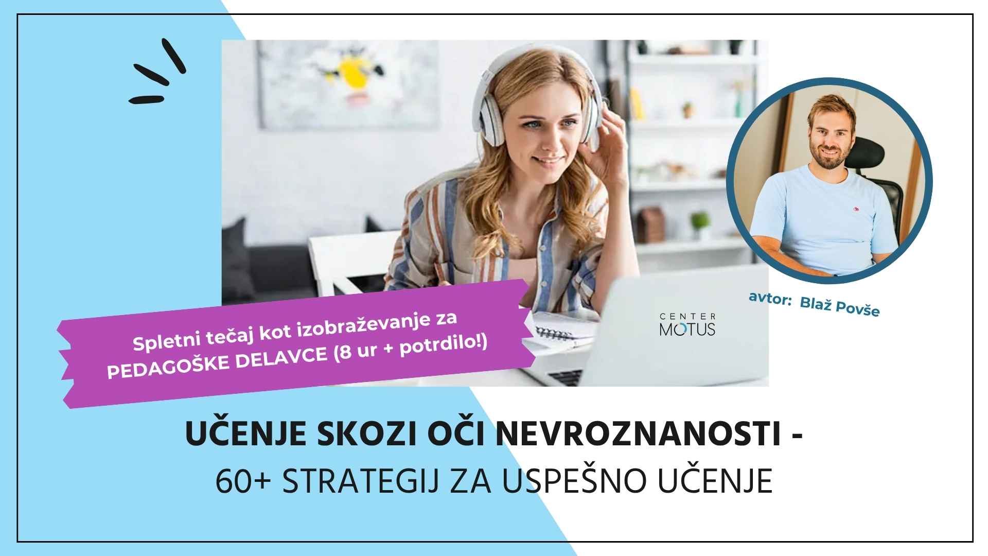 spletni tečaj za pedagoške delavce - kako se učiti
